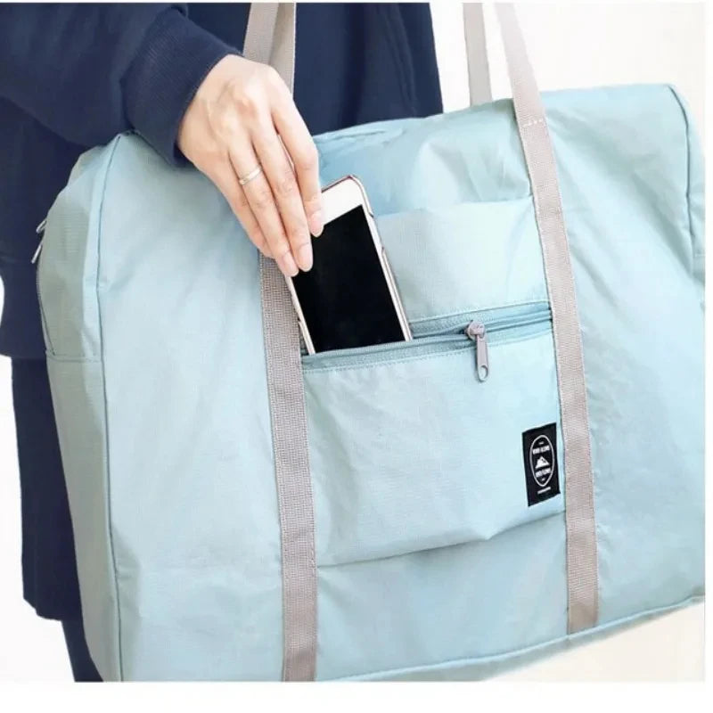 Foldable Travel Duffel Bag for Airlines Carry on Bag for Women and Girls