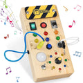 Montessori Busy Toys Wooden With LED Light