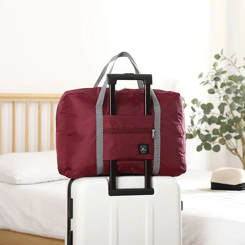 Foldable Travel Duffel Bag for Airlines Carry on Bag for Women and Girls