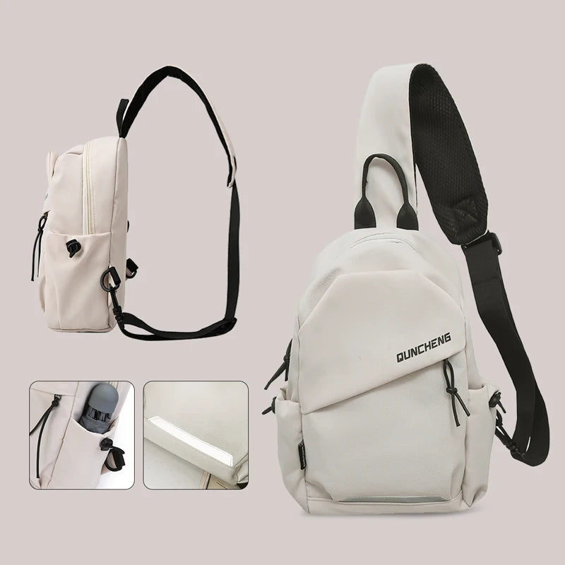 Crossbody Bag Men's Single Shoulder Small Backpack