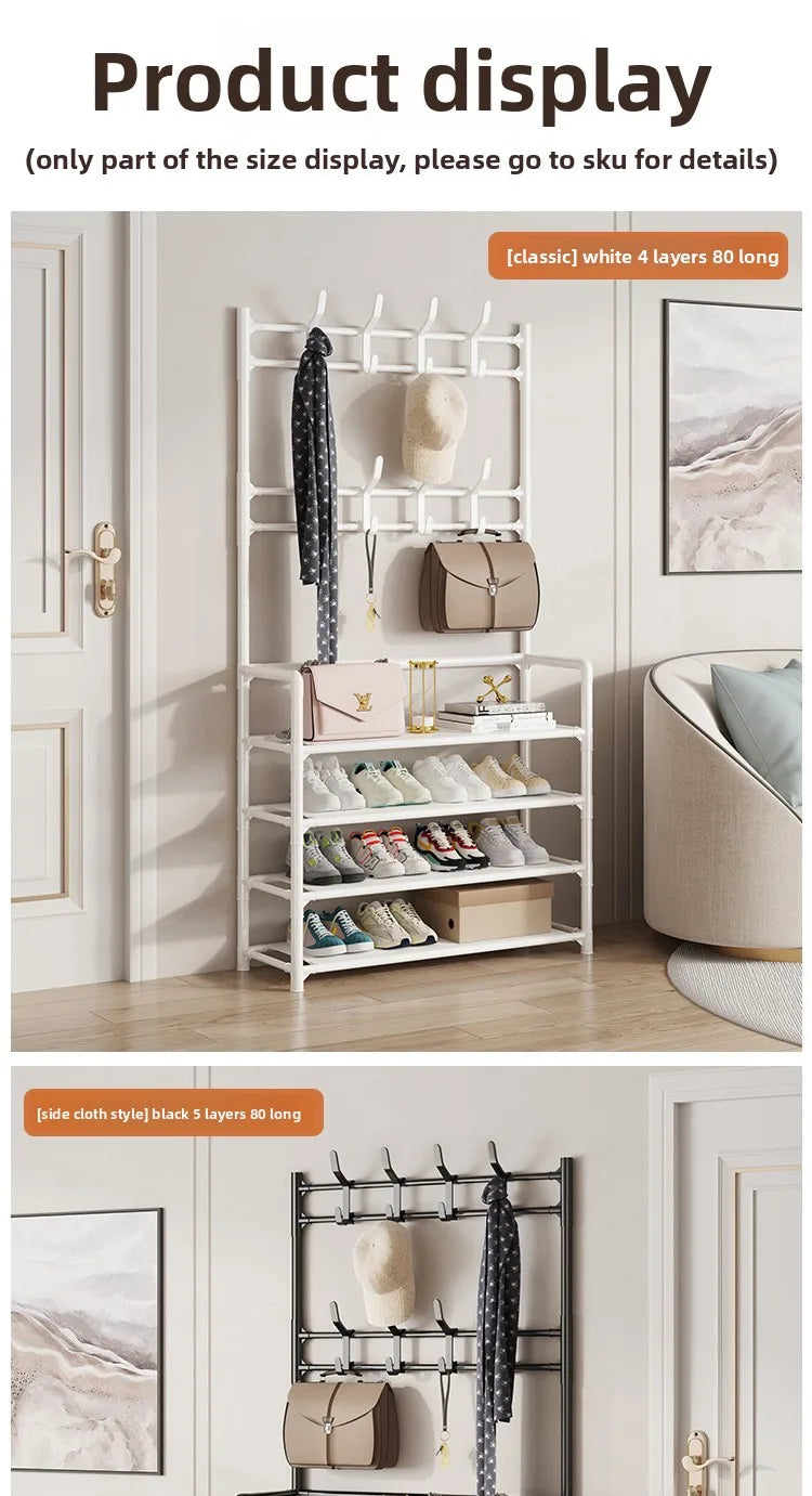 Mounted Shoe Hat Rack