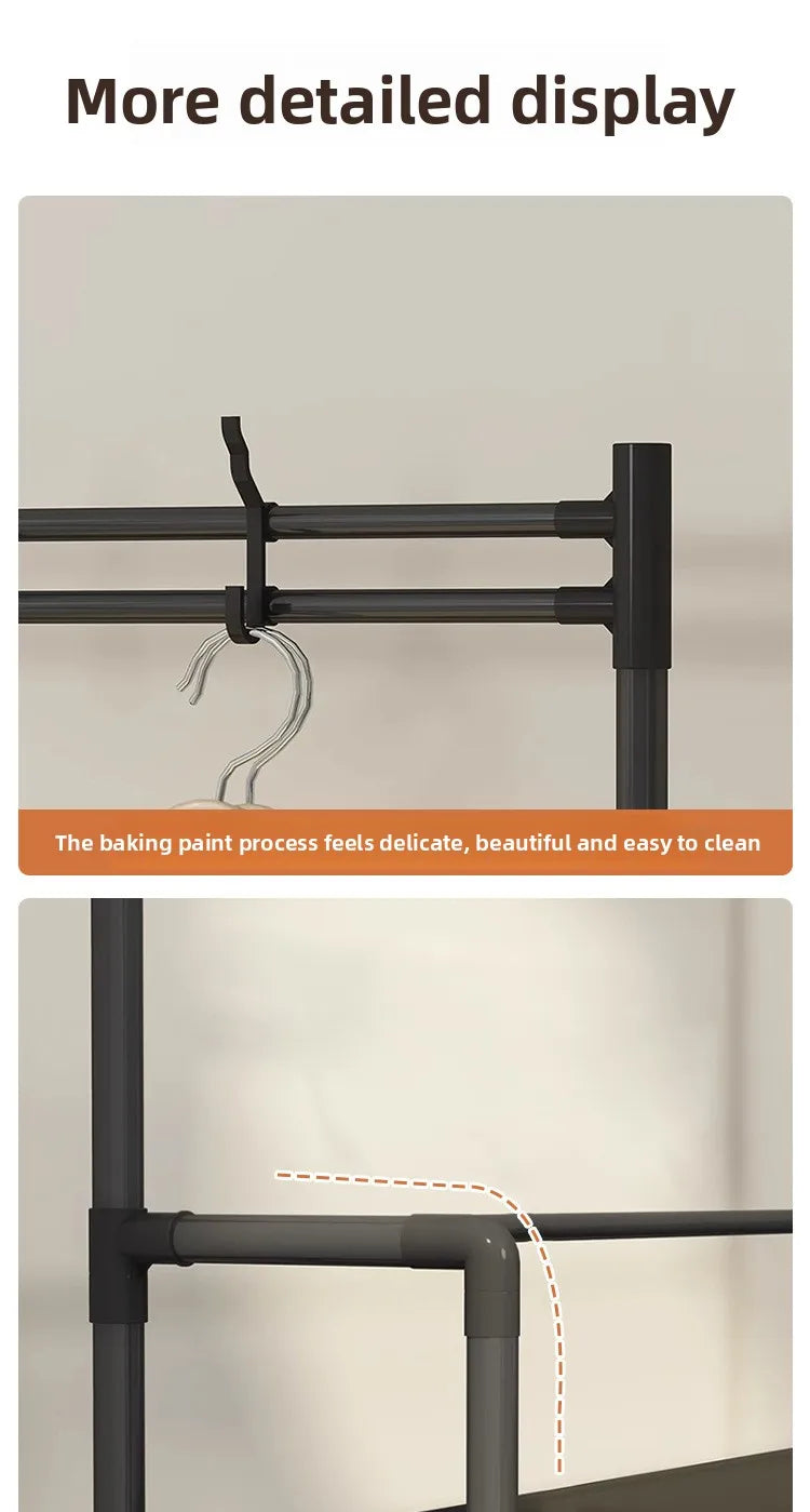 Mounted Shoe Hat Rack