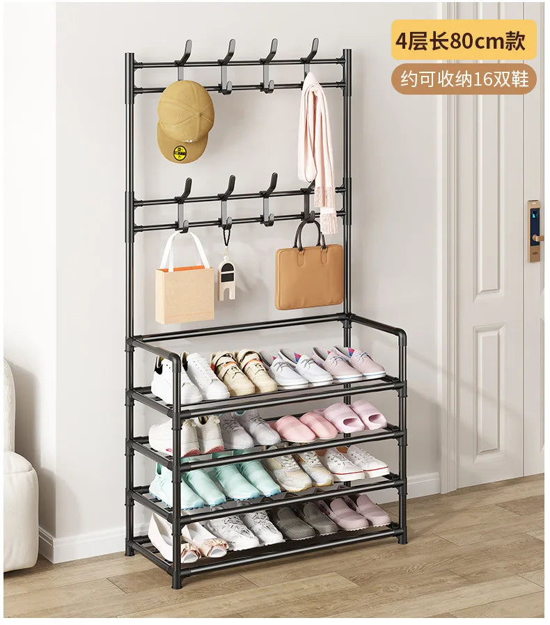 Mounted Shoe Hat Rack