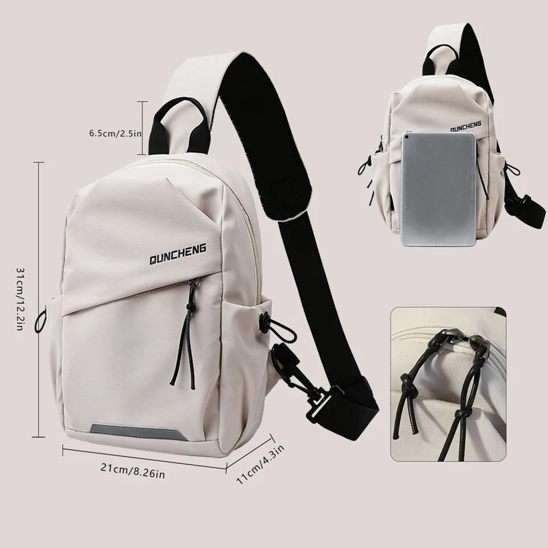 Crossbody Bag Men's Single Shoulder Small Backpack