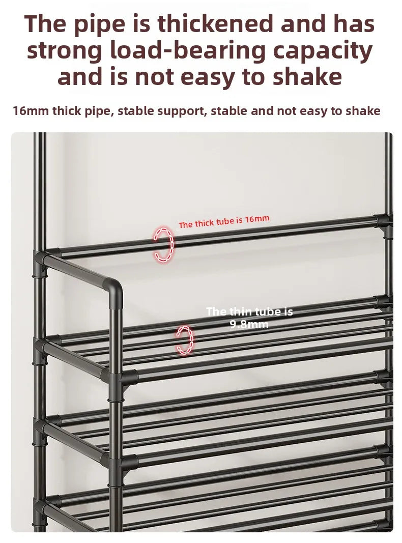 Mounted Shoe Hat Rack