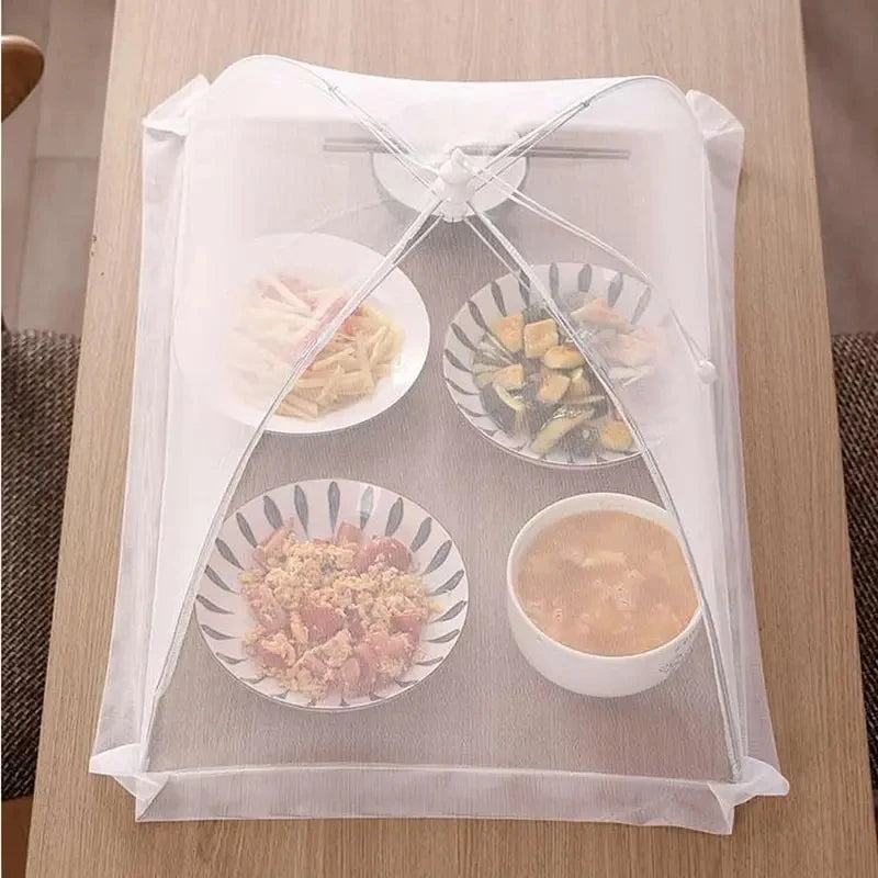 Food Cover Mesh Folding Washable Flies Tables Cover
