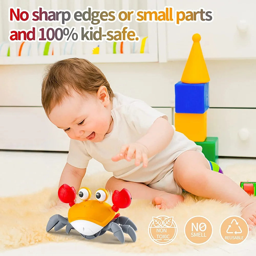 Dancing Crab Run Away Toy for Babies