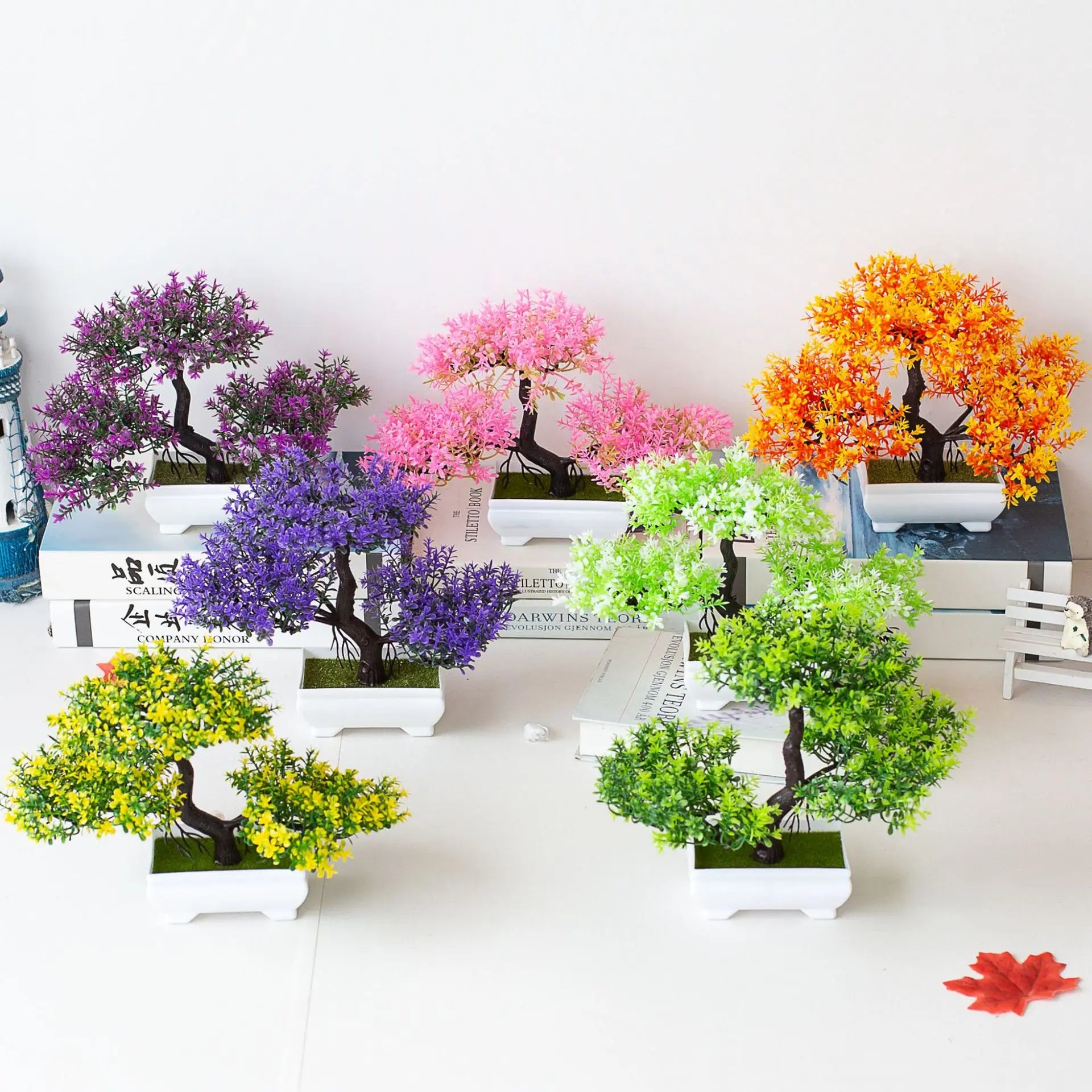 Artificial Tree Bonsai Simulation Plants Pot Plants