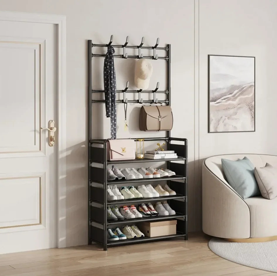 Mounted Shoe Hat Rack