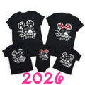 2026 Disney Trip Mickey Minnie Mouse Family Matching Shirts Cotton