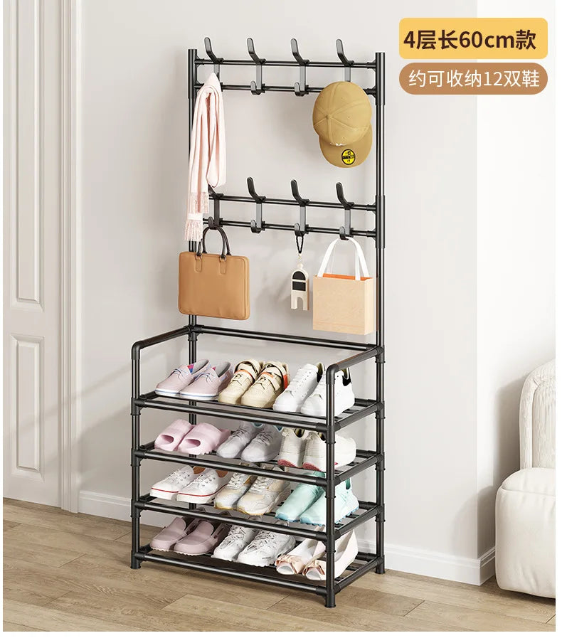 Mounted Shoe Hat Rack