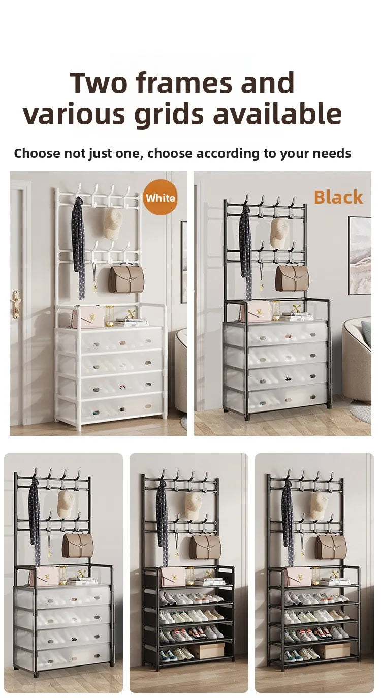 Mounted Shoe Hat Rack