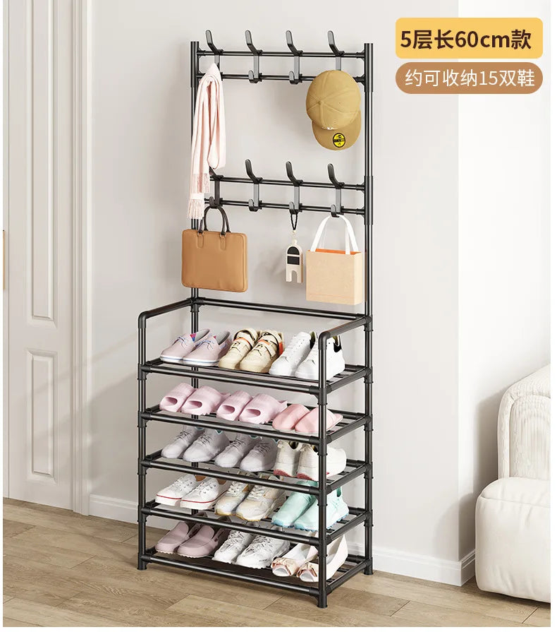 Mounted Shoe Hat Rack
