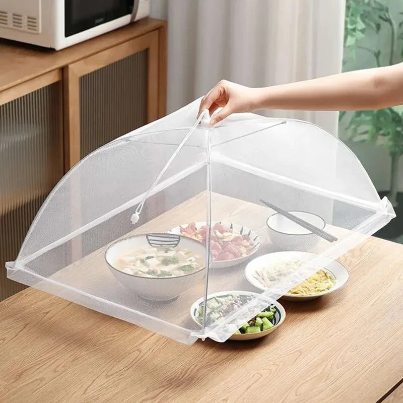 Food Cover Mesh Folding Washable Flies Tables Cover